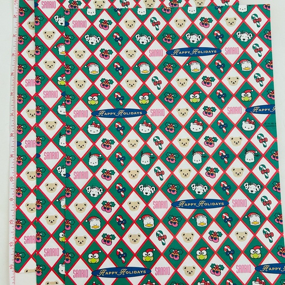 COPY - Vintage Sanrio Store Gift Bags Asst 1993-2014 12 Pcs  (9) L 14x10 & (3) … - Picture 8 of 16